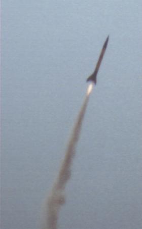 rocket in flight 2